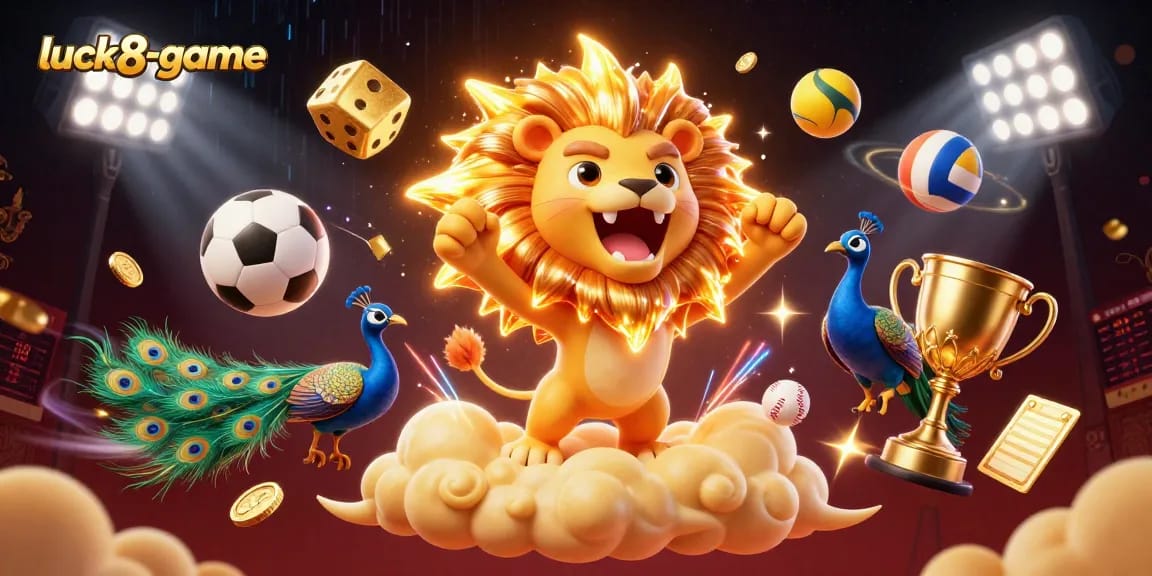 Experience dynamic excitement at luck8-game with vibrant gaming elements and a lively casino atmosphere.