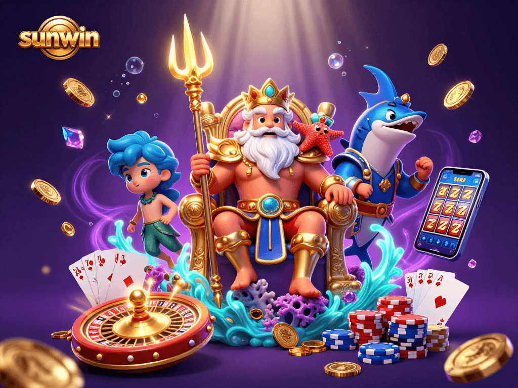 Win big with sunwin at this lively casino-themed underwater adventure