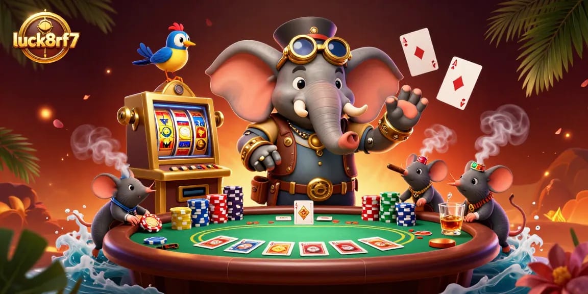 Experience excitement at luck8rf7 with vibrant slot machines and dynamic casino elements.