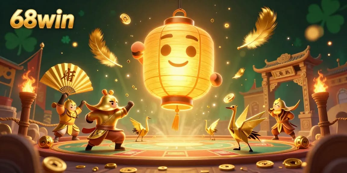 Experience big wins with 68win's vibrant casino scene, featuring thrilling game elements and dynamic characters.