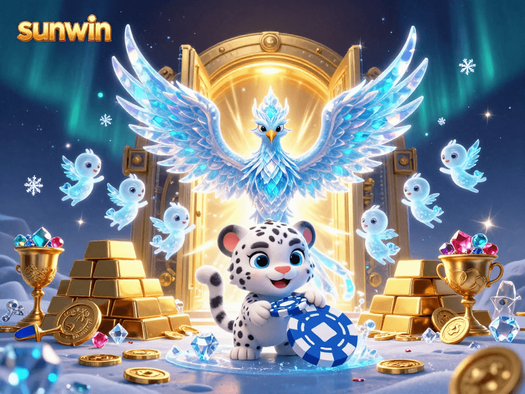Engage in thrilling gameplay with sunwin’s vibrant 3D casino scene showcasing win potential.