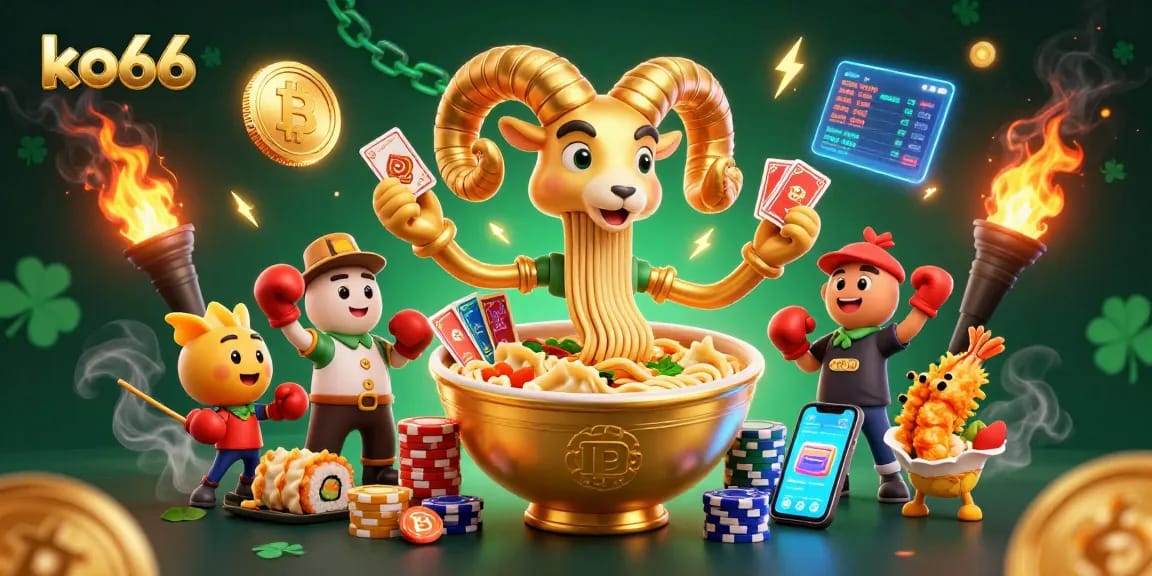 Play exciting games at ko66 with unique characters and vibrant digital elements.