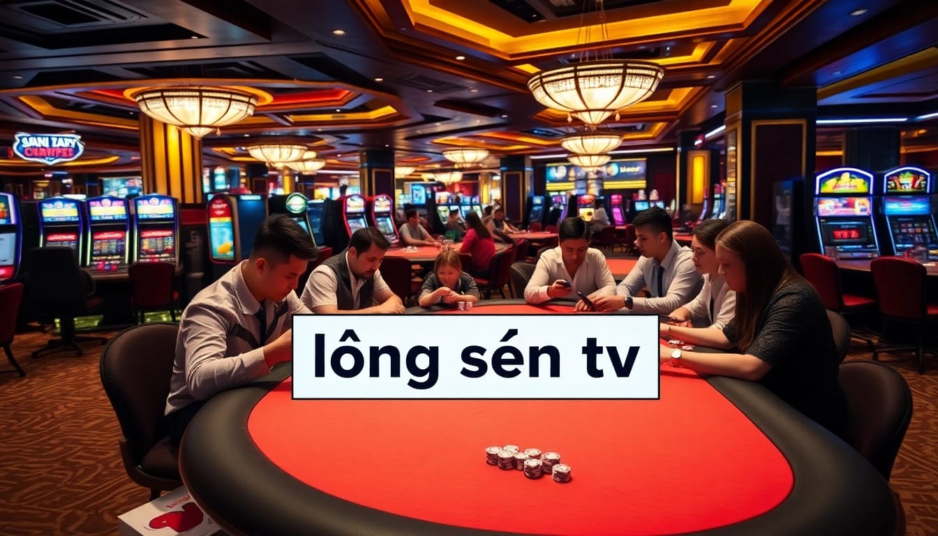 Engage with lương sơn tv’s immersive sports betting experience in a luxurious casino setting filled with action.