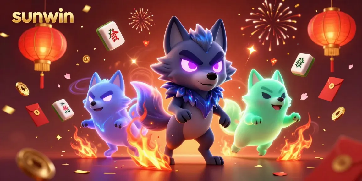 Experience thrilling gameplay with sunwin's captivating characters and festive elements, designed for an Asian casino.