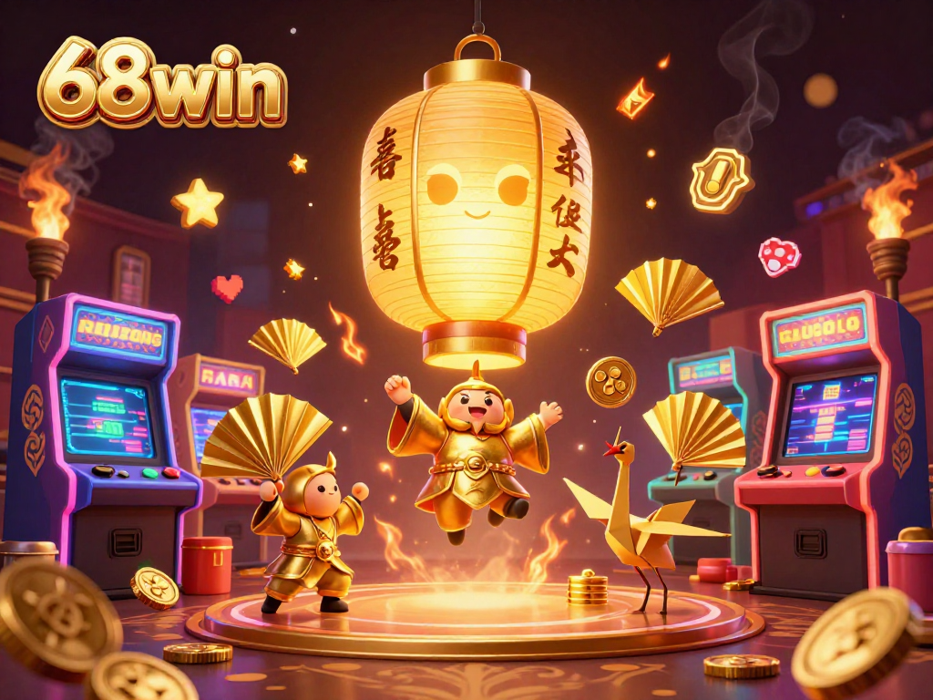 Engage with 68win's vibrant casino world featuring dynamic characters and thrilling gaming elements.