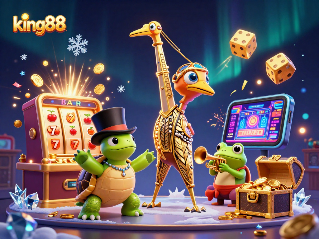 Engage with king88's vibrant gaming experience amid an explosive jackpot celebration.