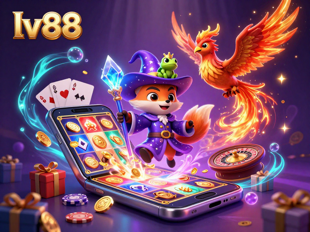 Experience gaming excitement with lv88: a wizard fox, phoenix, and slot adventures!