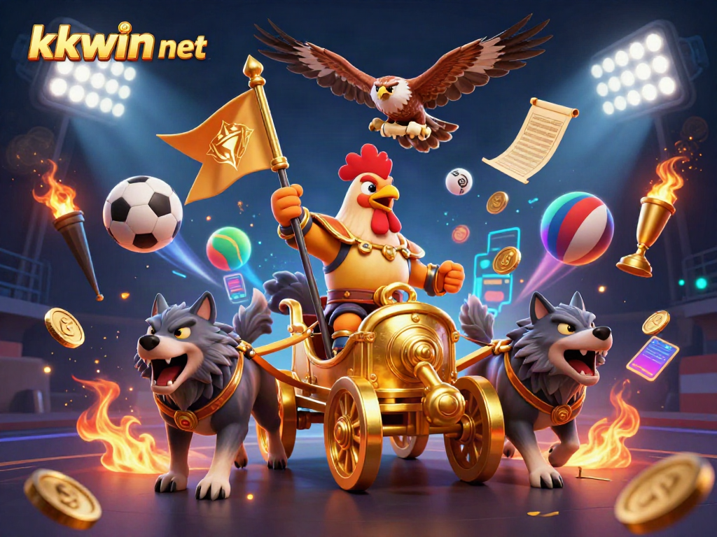 Engage in exciting betting at kkwin net with dynamic sports elements and 3D characters.