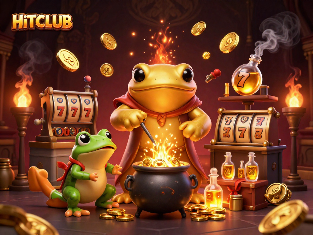 Play and win at HITCLUB with exciting slots, golden coins, and dynamic jackpots!