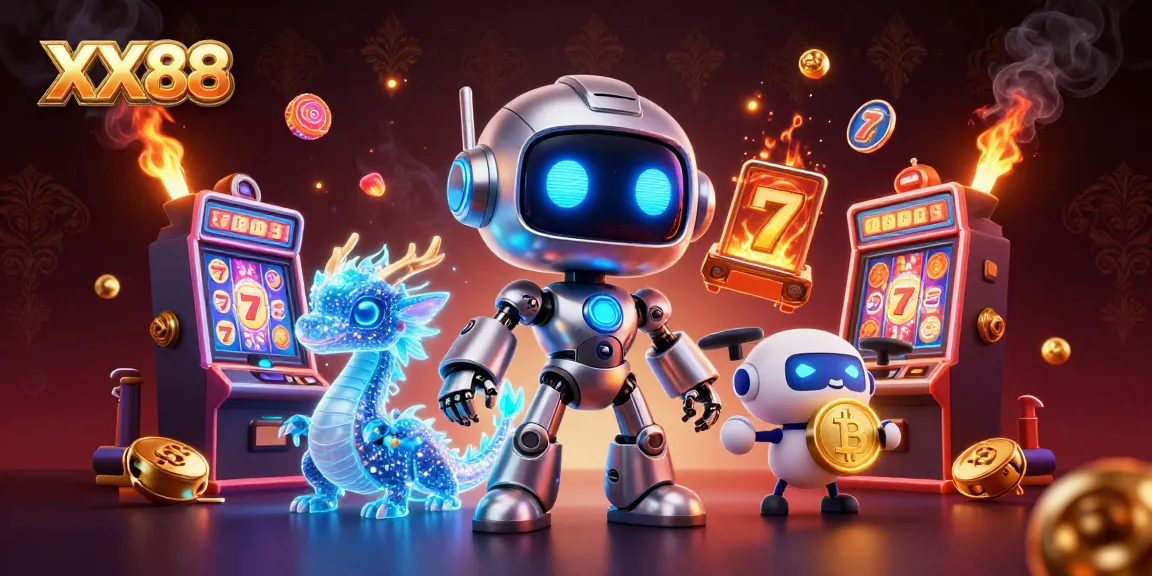 Play exciting slots at XX88 with vibrant 3D characters and colorful game elements