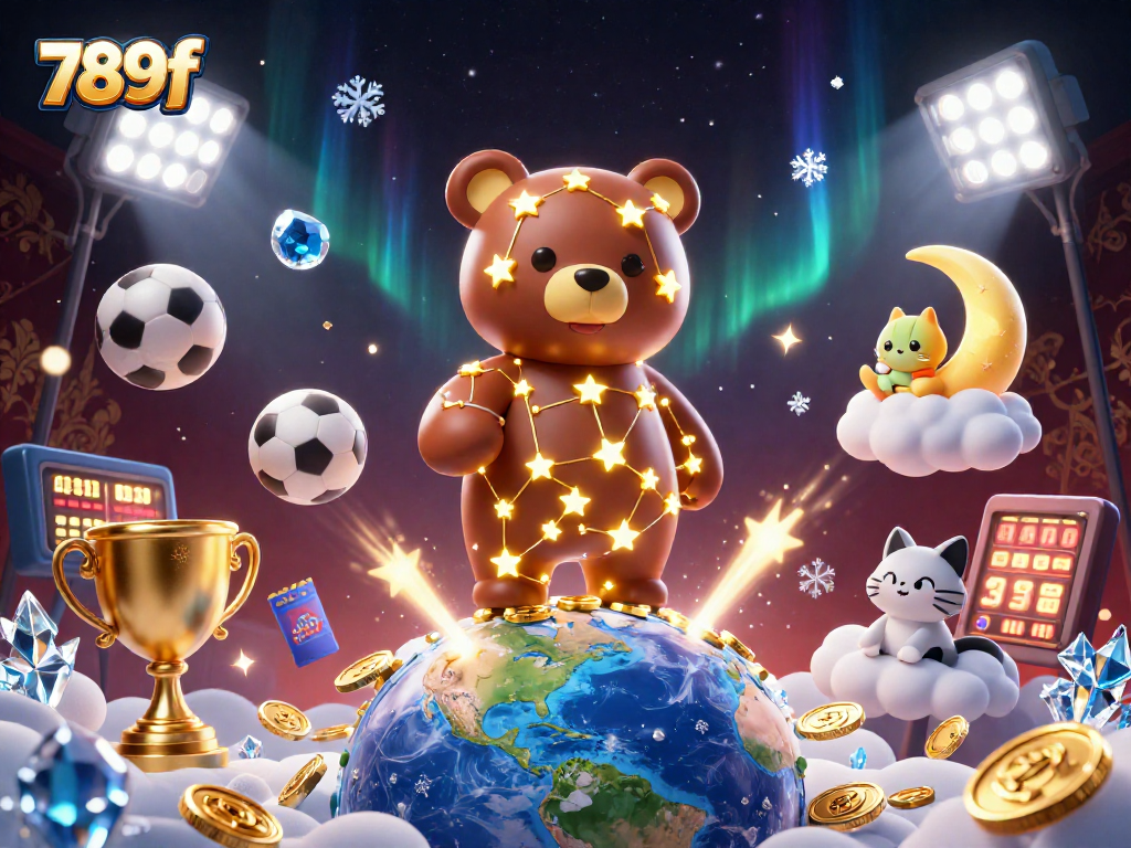 Experience the thrill of winning with 789f, where golden stars and sports converge.