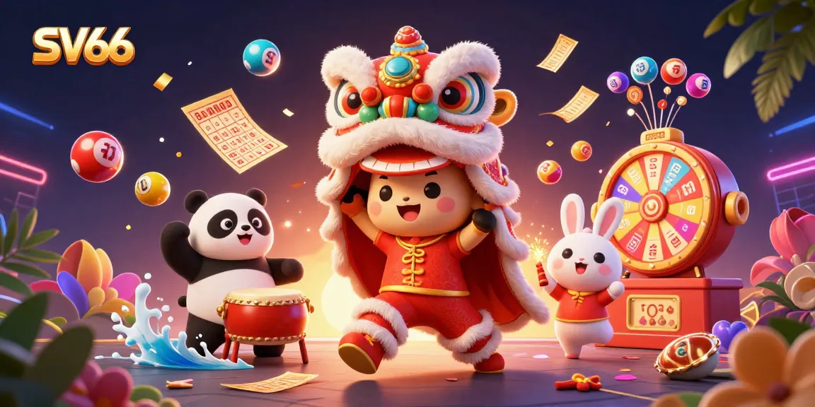 Engage in thrilling games with SV66's vibrant lottery scene featuring dynamic elements.