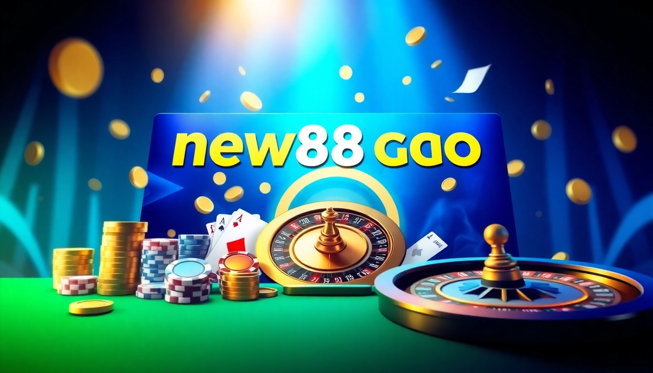 Online gaming experience at new88go.com with vibrant games and user interface.