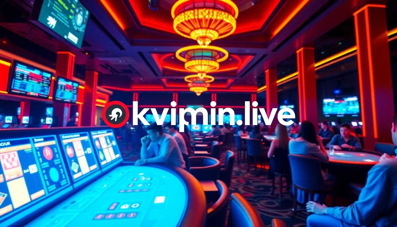 Experience the thrill of online gaming with okvipwin.live featuring vibrant casino action.