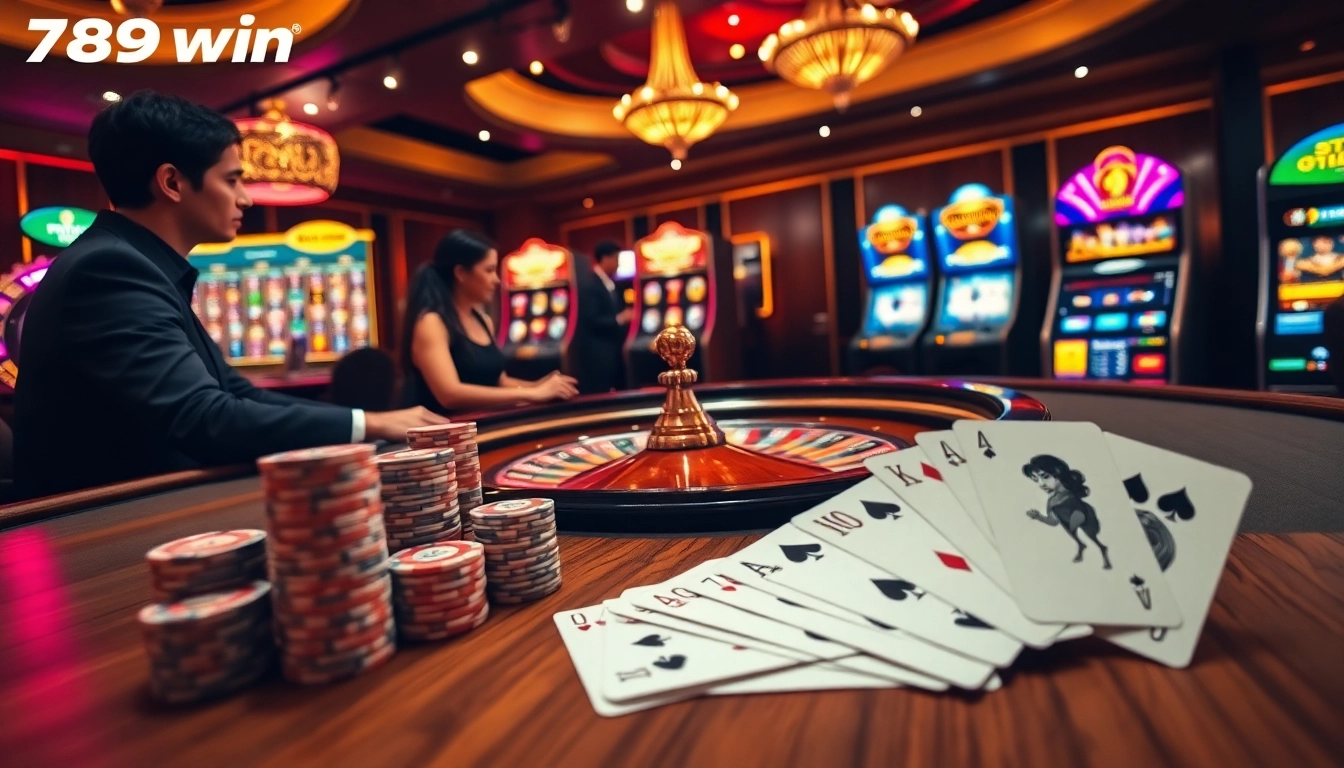 Experience thrilling moments at 789win's vibrant casino with engaging gameplay and exciting bets.