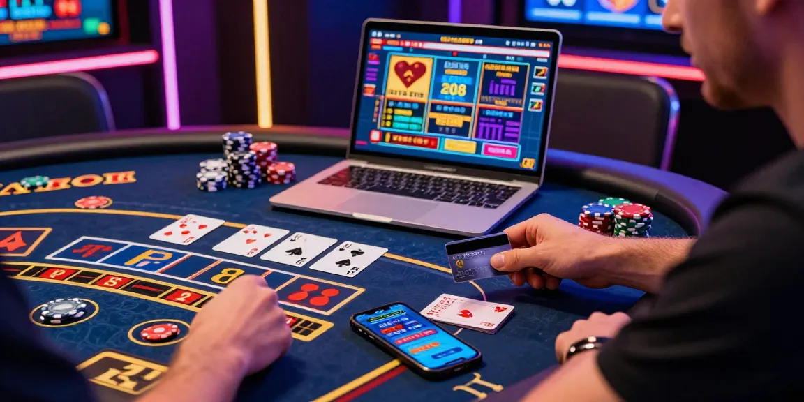 Credit card gambling at online casinos showcased at https://scoarch.org.uk, featuring vibrant game graphics and engaging environment.