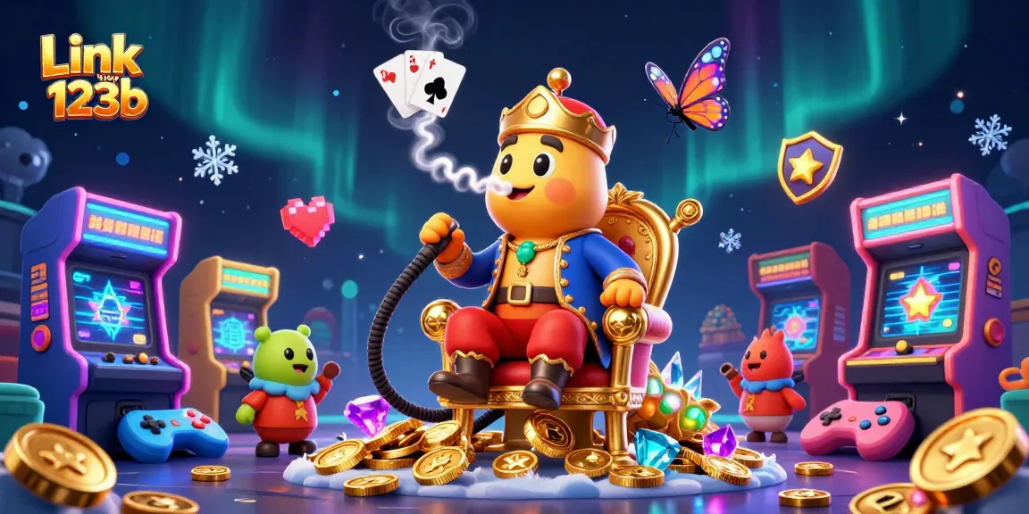 Engage in thrilling gameplay with Link truy cập 123b, featuring unique casino characters and game elements.