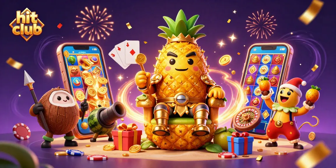Experience the excitement of hit club casino with vibrant gaming elements and festive atmosphere.