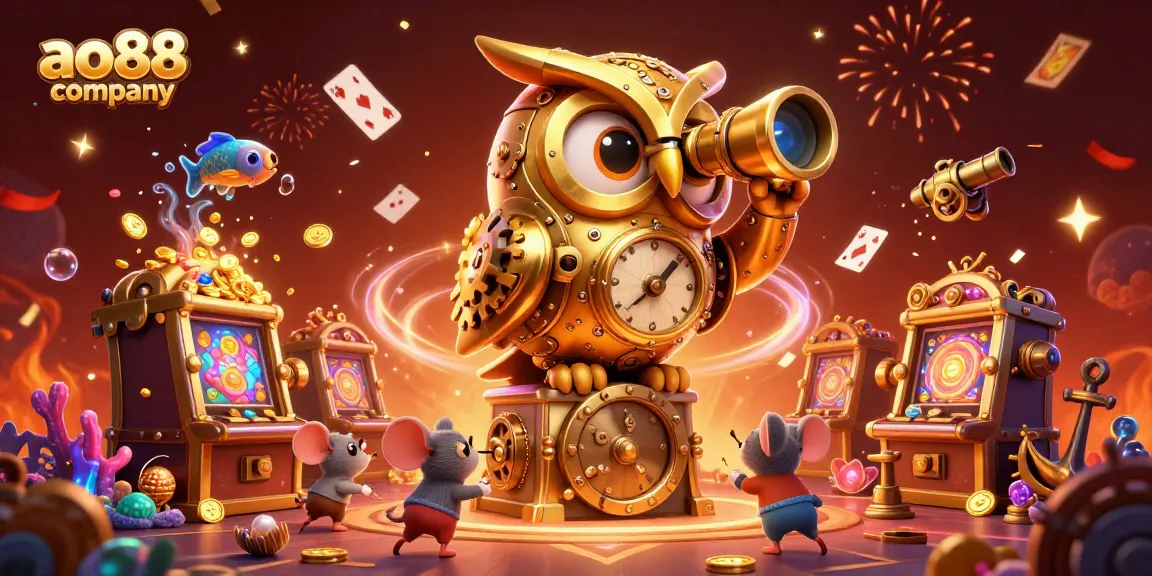 Engage with the ao88 company experience featuring vibrant casino elements and enchanting characters.