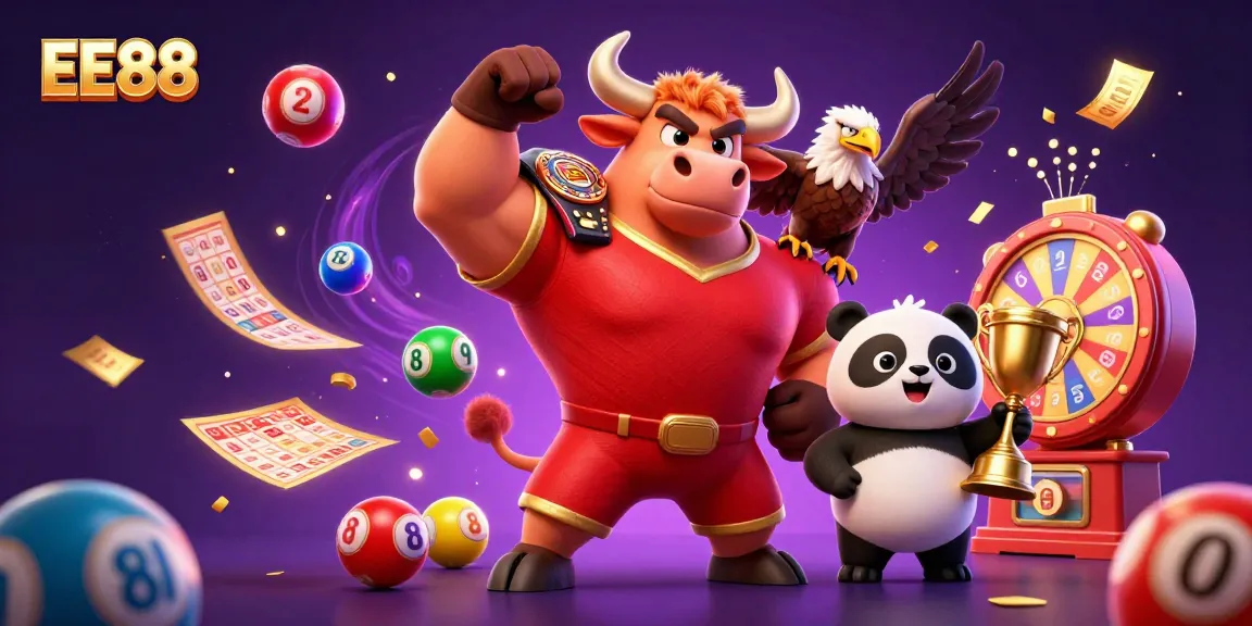 Players win big at EE88 Casino with vibrant games and exciting prizes showcased in 3D.