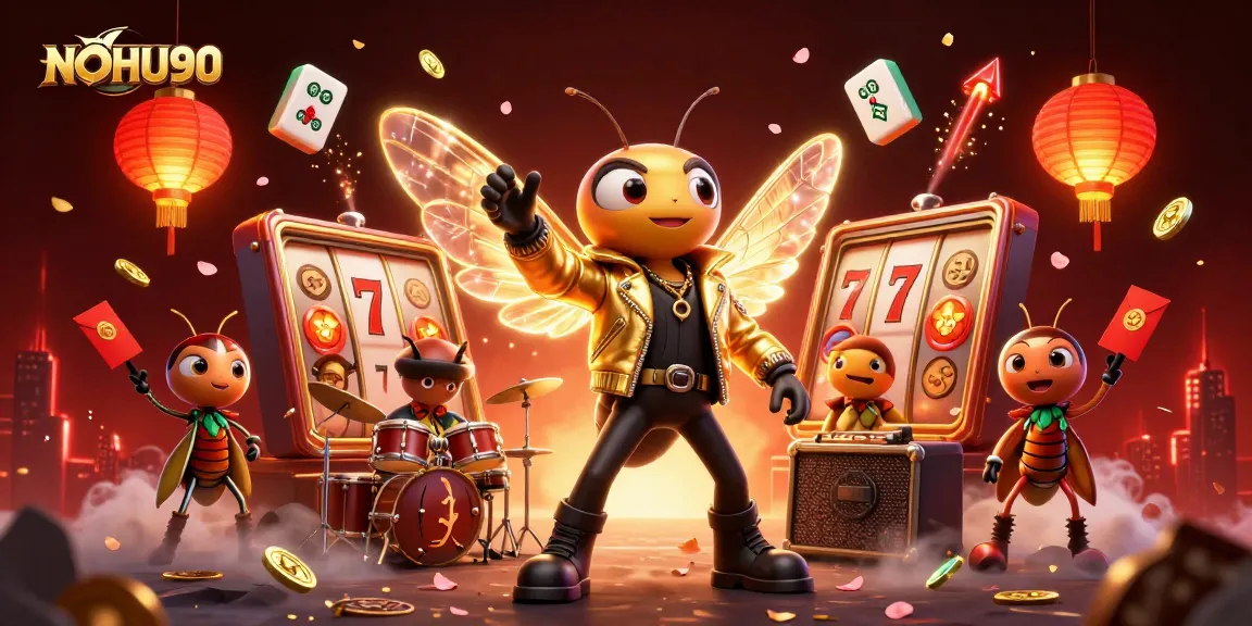 NOHU90 delivers an electrifying casino experience with vibrant characters and lively game elements.