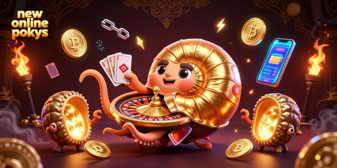 Experience thrilling new online pokies with vibrant 3D illustration of a magical casino world