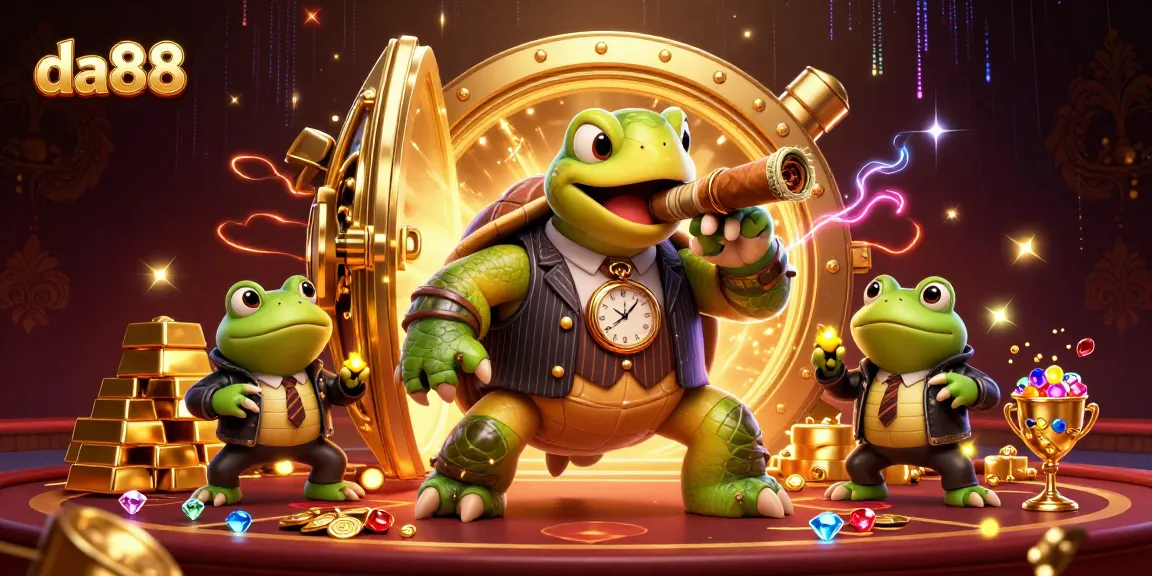 Engage with da88's thrilling gambling experience featuring vibrant casino characters and dynamic elements.