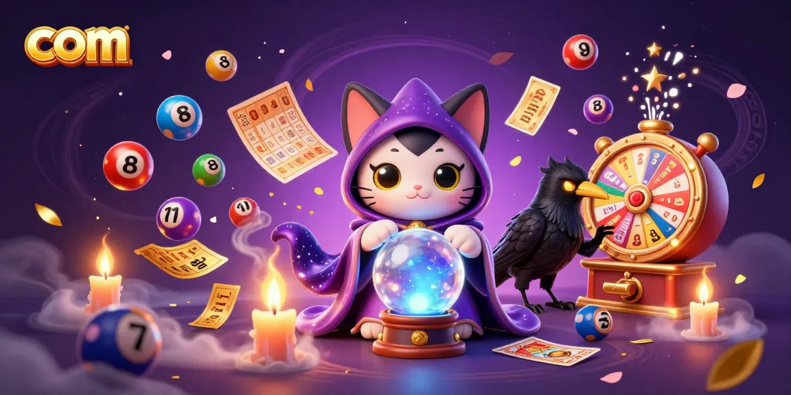 Experience winning thrills with com's vibrant 3D fortune teller cat, tarot raven, and dynamic lottery elements.