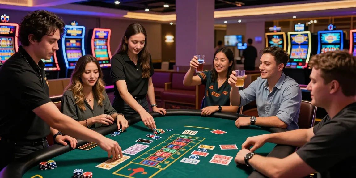 Exciting casino atmosphere at https://lctltd.co.uk with players and vibrant gaming elements.