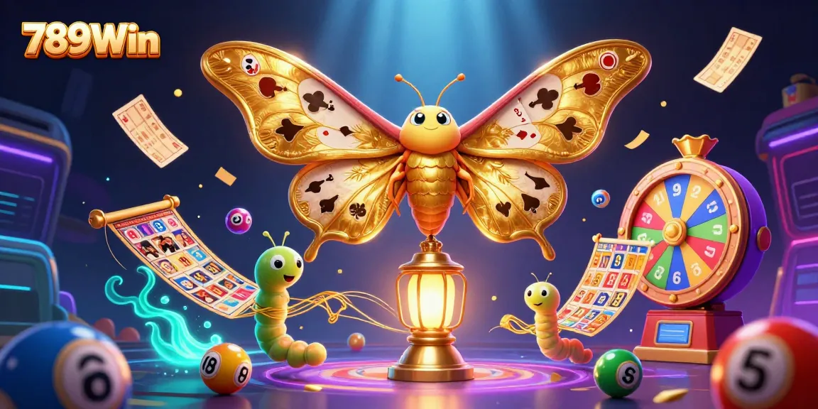 Experience 789Win's thrilling lottery excitement with dynamic visuals of lottery games and vibrant decorations.