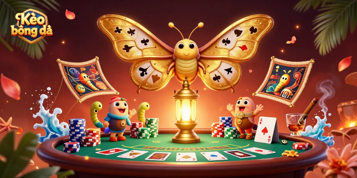 Bet on Kèo bóng đá with insights from a colorful casino scene featuring charming characters.